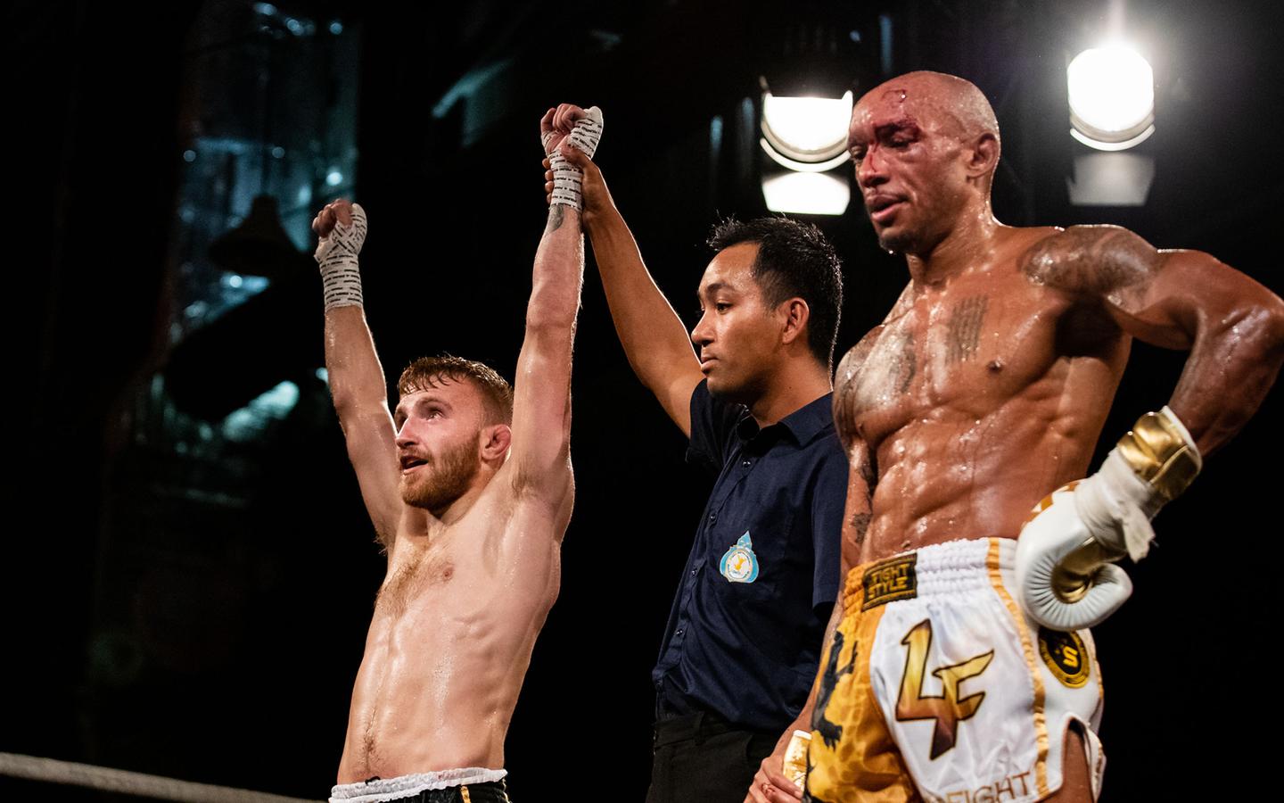 Nicholas Bryant vinner på Lion Fight