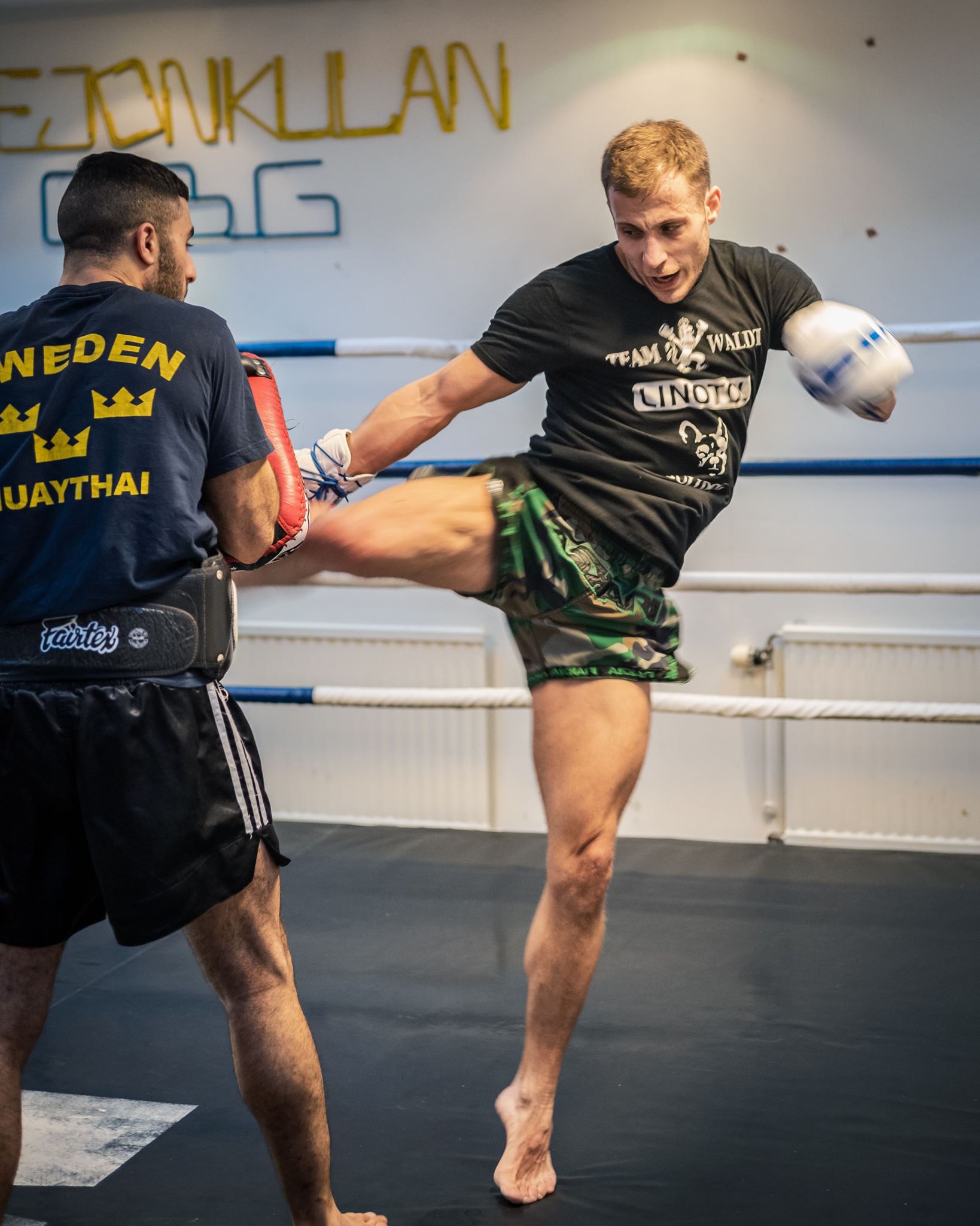 Nasim Kazem och Filiph Waldt