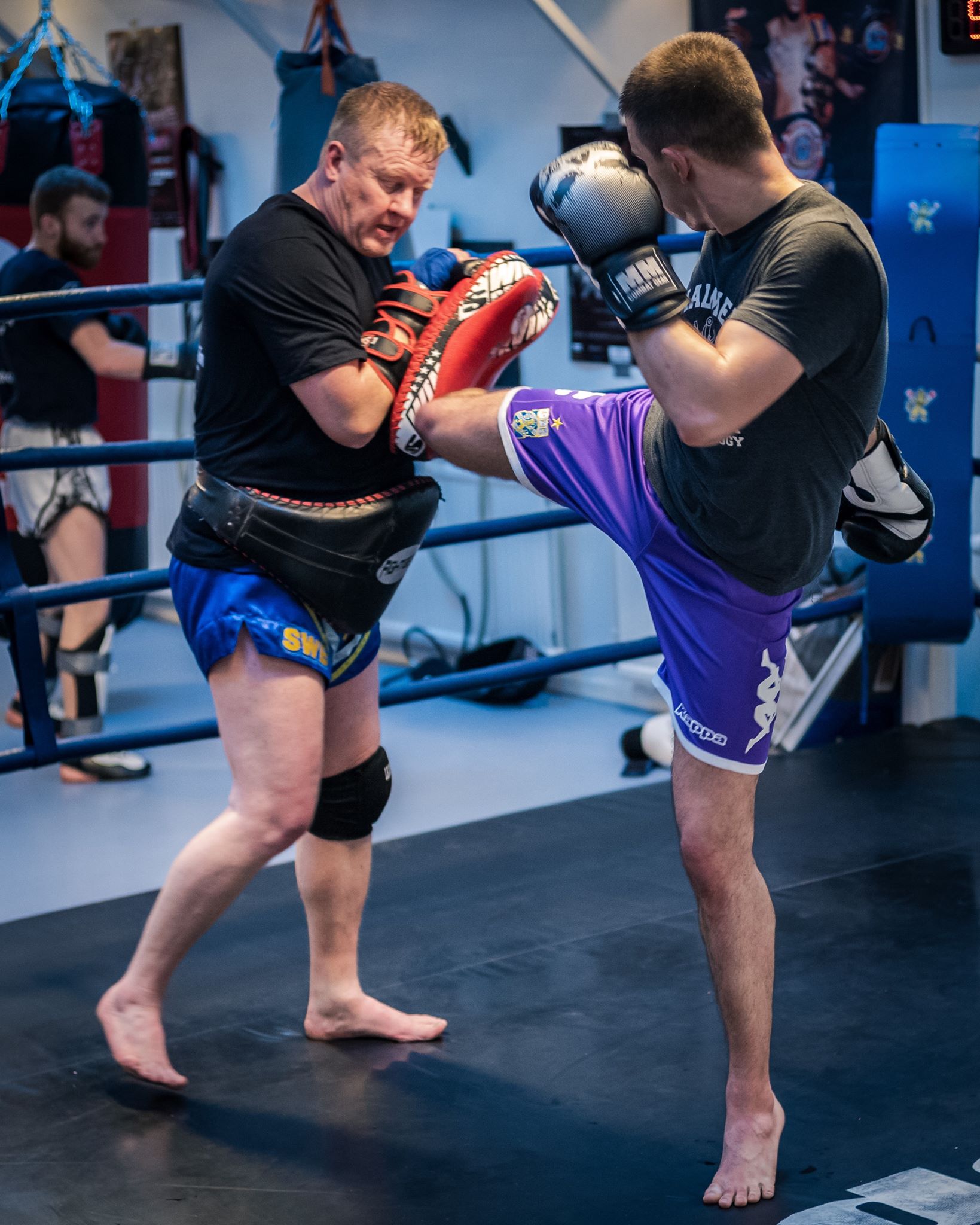 Huvudtränare Johan Risberg och Leo Eshagi