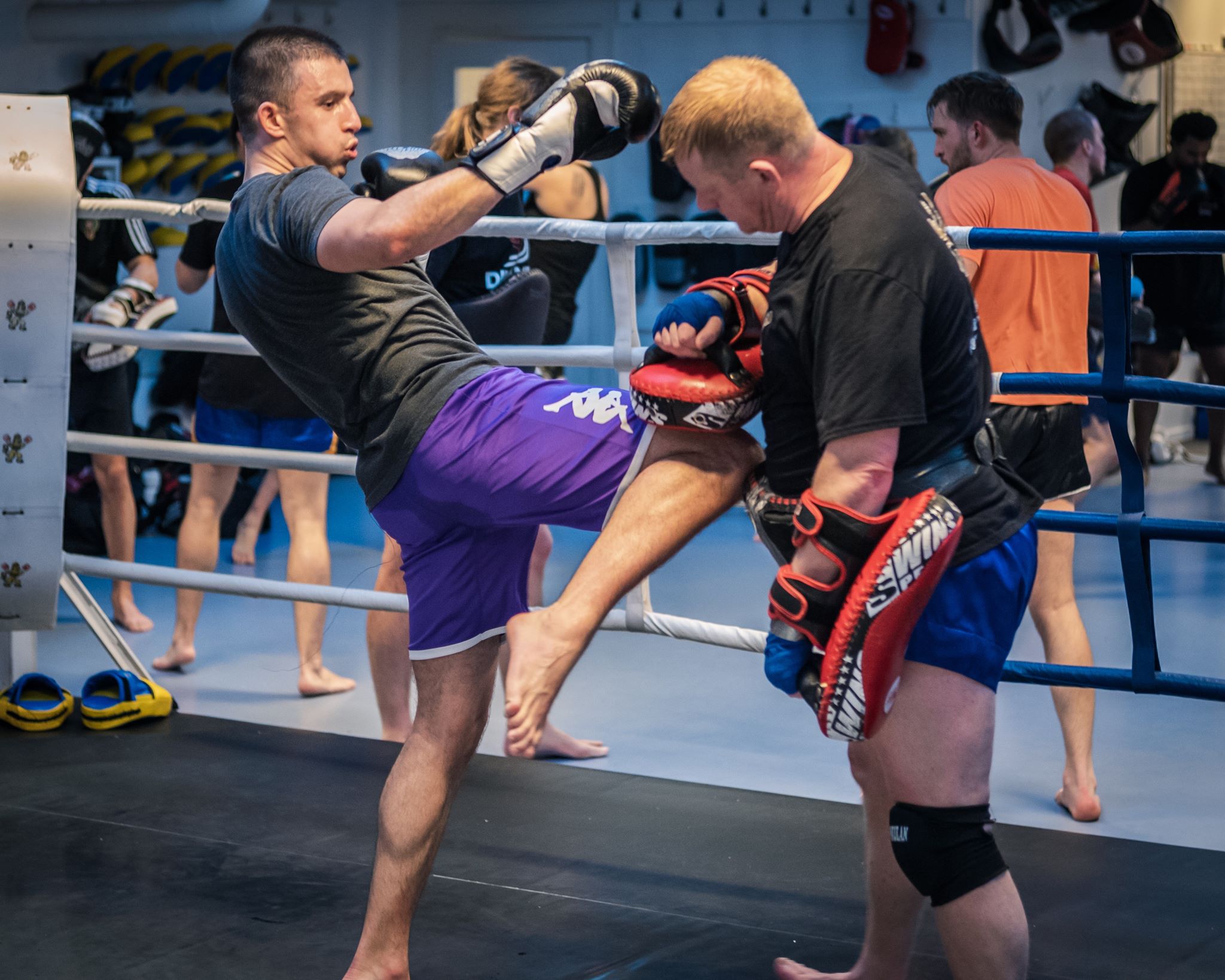 Huvudtränare Johan Risberg och Leo Eshagi