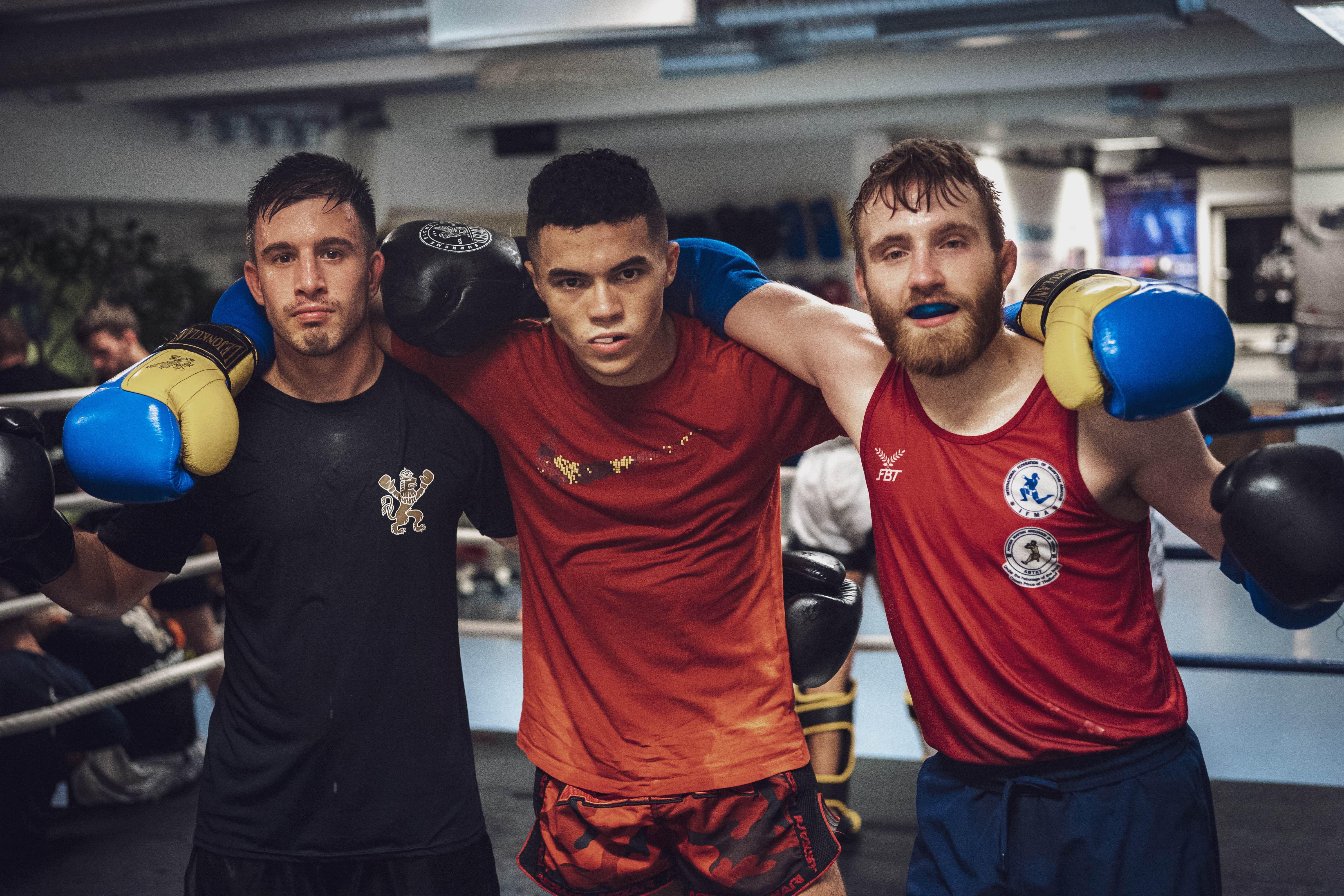 Leo Eshagi, Yassin Boujrad och Nicholas Bryant